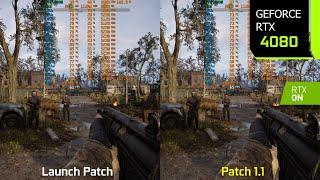 S.T.A.L.K.E.R. 2 Major Patch 1.1 - GPU and CPU Performance Comparison at 4K and 1440p | RTX 4080