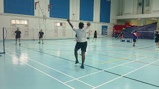 Badminton for a Cause  MDE ┃ Mikmik & Ivan vs Ranjan & Gautham