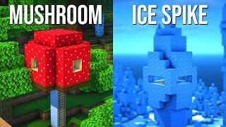 3 Clever Starter Houses for Survival Minecraft!