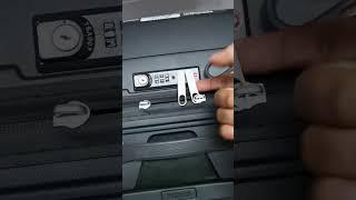 American Tourister TSA007 - Unlock forgotten lock/pin combination - resolved
