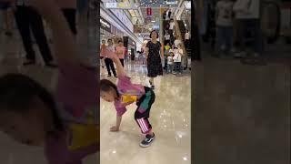 Only 6 six year old bgirl air flare回环