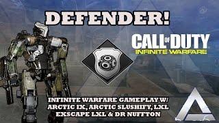 Defender! - Infinite Warfare Gameplay w/ Arctic IX, Arctic Slushify, Lxl Escape Lxl & Dr Nuffton