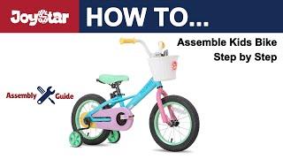 Quick Assembly Guide for JoyStar Macarons 14" Kids Bike