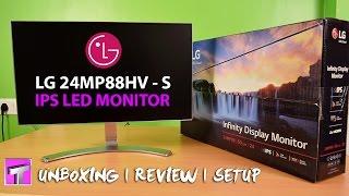LG 24MP88HV-S 24 Inch IPS LED Monitor (Unboxing / Setup / Review) Best for multipurpose 