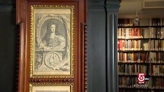 Inside the Boston Athenaeum, pieces of precious history