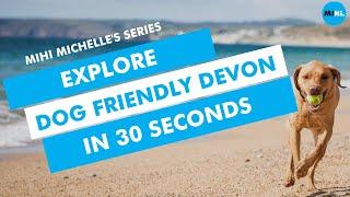 Explore Dog Friendly Devon in 30 seconds (Beach edition!) - Exploring with MiHi Michelle