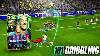 RONALDINHO 104 Rated Epic Card  Master Of DRIBBLE