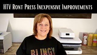 Inexpensive Improvements to the HTV Ront Heat Press