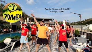 Zumba fitness with DAVID - Bandolero   Pitbull & Gipsy Kings