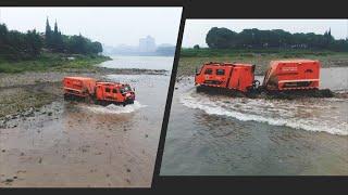 Test Drive Customizable All-terrain Carrier - JONYANG CRAWLER