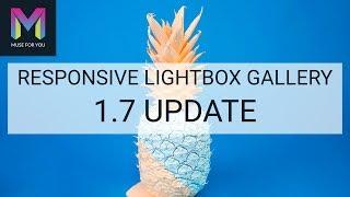 Responsive Lightbox Gallery Widget - 1.7 Update | Adobe Muse CC | Muse For You