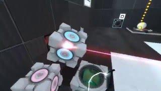 Portal 2 custom map "Jump Cube"