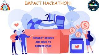 Food Pantry: Connect Donors And NGOs to Donate Food | Salesforce Impact Hackathon