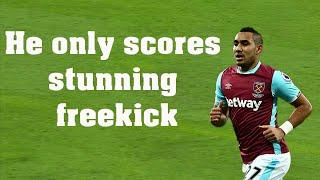 I found all Dimitri Payet Stunning freekick....