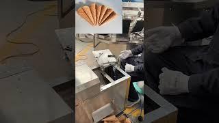 Waffle cone making machine/ice cream cone maker/business ideas 2024