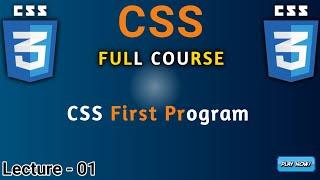 Introduction To CSS | Inline, External and Internal CSS | Beginners to advance