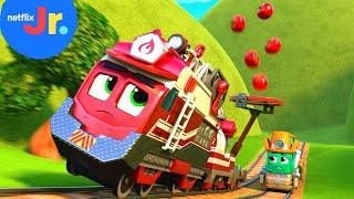 Troubling Tomato Sauce Transport  Mighty Express | Netflix Jr