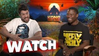 Kong Skull Island: Jason Mitchel and Toby Kebbell Exclusive Movie Interview | ScreenSlam