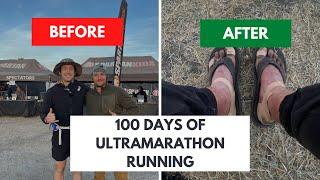 He did ultramarathon running for 100 days