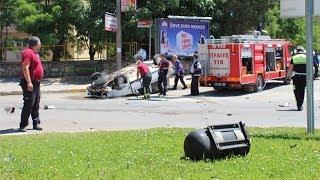 Adıyaman'da Korkunç Kaza Saniye Saniye Görüntülendi!