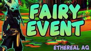 Ethereal - NEW EVENT - (FairyForest) - New Class + Short Guide - AQW Private Server