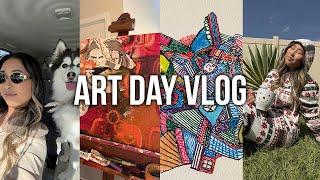 day in my life: family art day! 