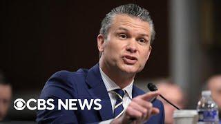 Hegseth caught in heated exchanges during Senate testimony