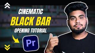 Black Bars Opening Transition Tutorial | Crop Opening Transition Effect | Premiere Pro Tutorials