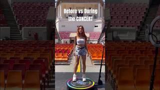 BTS of Before VS during the CONCERT  | Andra Gogan