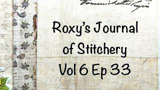 #journalofstitchery Vol 6 Ep 33: prompt reveal