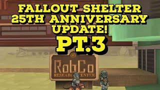 Fallout Shelter, 25th Anniversary Update Playthrough Pt.3