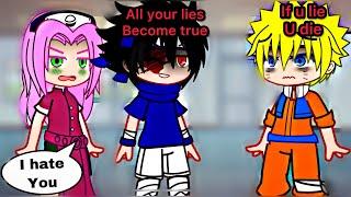  All Your Lies Become True ️ || GCMM || Gacha Life meme || Naruto AU