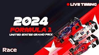 F1 United States Grand Prix 2024 - RACE - Live Timing & Commentary