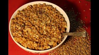 How to cook Wheat Berries? Delicious Georgian KOLIO. კოლიო. Eng sub.