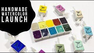 Handmade Watercolor Paints Launch!