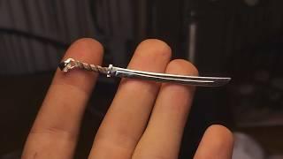 Crafting a Silver Sword Necklace from Scratch | Step-by-Step