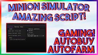 Roblox NEW Minion Simulator Script Exploit GUI (Pastebin 2022)