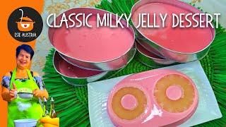 CLASSIC MILKY JELLY DESSERT | EASY GULAMAN RECIPE | DESSERT IDEAS | ESIE AUSTRIA