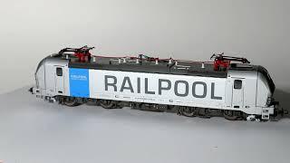 HO Scale BR 193 vectron RAILPOOL Piko. Модели железных дорог