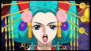 Komurasaki is Samurai daughter tell to Orochi Shogun