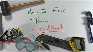 How to fix team conflict