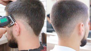 Научитесь стрижке fade! обучающее видео по короткой спортивной прическе #stylistelnar