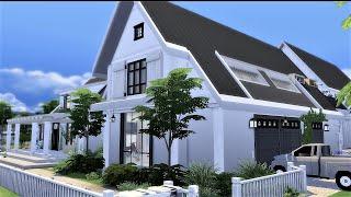  Modern FarmHouse  | NO CC | + Gallery Art | The Sims 4 | STOP MOTION | TymMess I