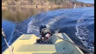 2023 Parsun 2.6hp outboard motor running