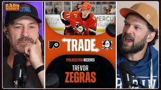 INSTANT REACTION: Trevor Zegras TRADED… For Nothing?! | FN Barn Burner