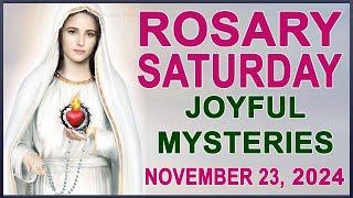 The Rosary Today I Saturday I November 23 2024 I The Holy Rosary I Joyful Mysteries