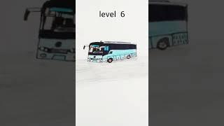 Bus Drawing Level (0 to 7) #drawing || #shortsfeed #shorts