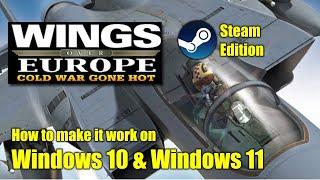 How to make Wings Over Europe (Steam Edition) to work on Windows 10/11