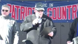 New England Patriots Home Town Rally!