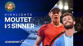 Corentin Moutet vs Jannik Sinner | Round 4 | Extended French Open 2024 Highlights 